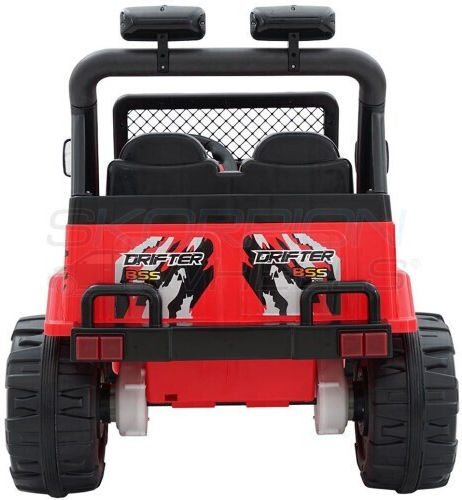 Wrangler Style Διθέσιο Τύπου 12 Volt Κόκκινο