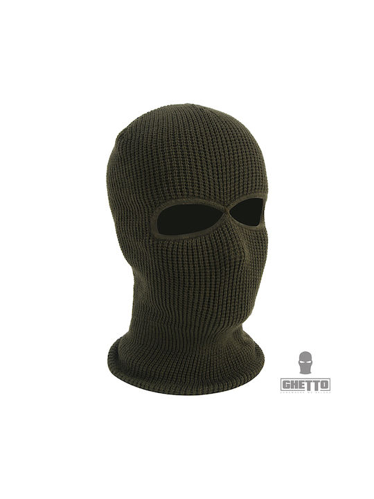 Ghetto Balaclava integrala pentru motociclist Negru Culoare