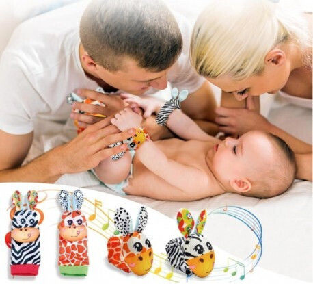 Lazarid Set of Rattles for 0++ Months
