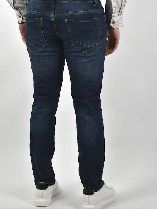 Men's Jeans Pants with Regular Fit Blue