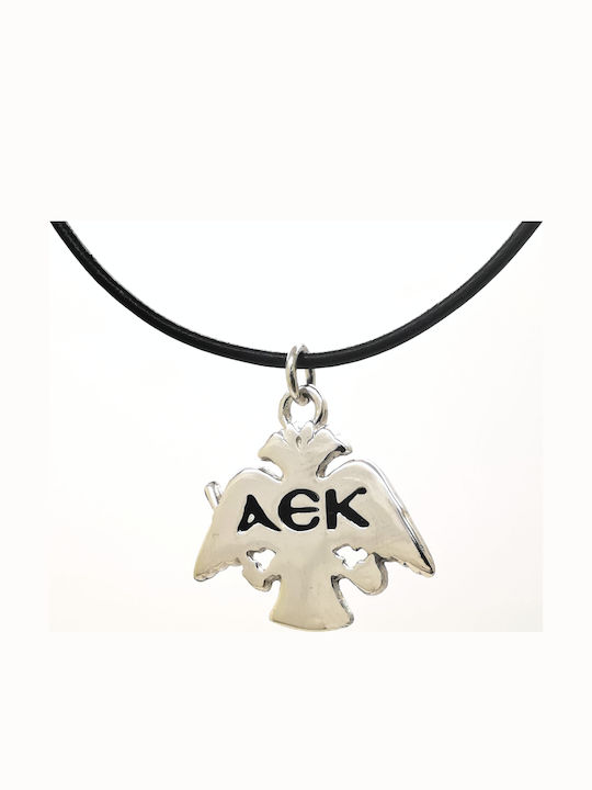 Aris Dentopoulos Schmuck Dikephalos Halskette Aus Silber Aris Dentopoulos Schmuck Dikephalos Halskette Aus Silber
