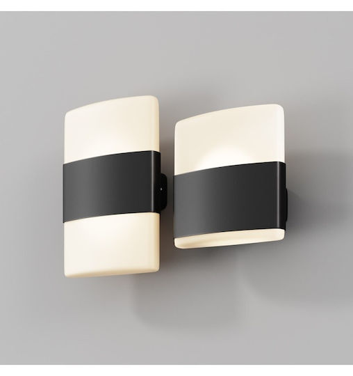 Maytoni Wandmontierte Außen-Deckenleuchte LED IP54 12W