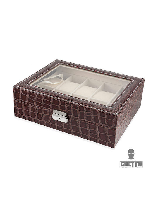 Ghetto Leather Case 10 Watches