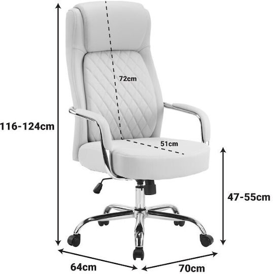 Pakketo Rianda Executive Chair With Recline Beige
