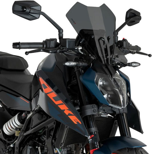 Ζελατινα Μαυρη Matt New Generation Touring Ktm 125/390 Duke '24-'25 21998j Puig