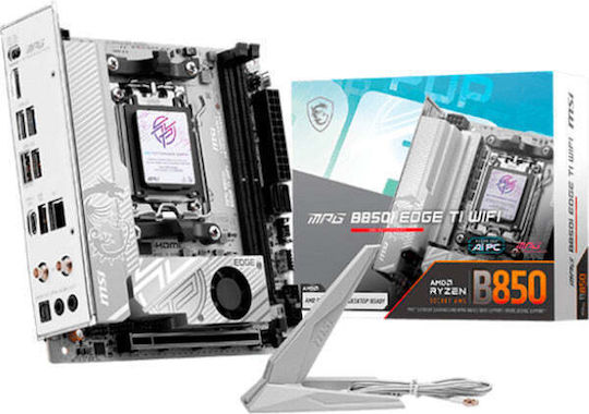 MSI MPG B850I Edge TI WIFI Placă de bază Mini ITX cu AMD AM5 Socket