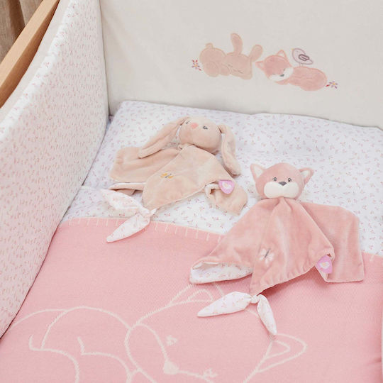 Nattou Babytuch Alice Pomme Pink