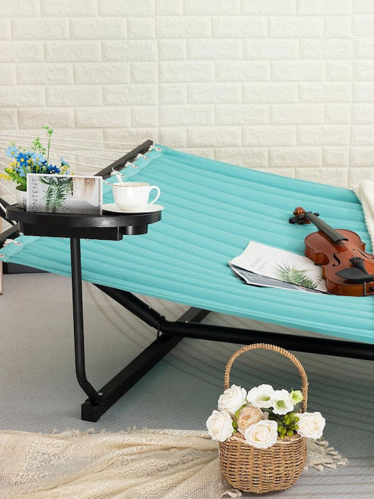 Hammock Aiură King Size material textil cu suport Gri 350x120x74buc