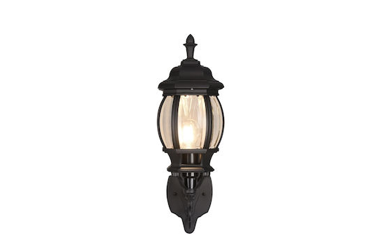 Trio Lighting Επιτοίχιο Εξωτερικό Φαναράκι E27 IP44 24.5x15.5x49.5εκ.