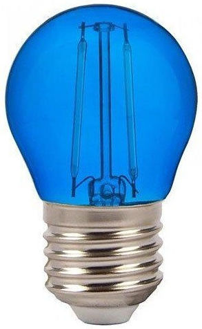 V-TAC VT-2132 Bec LED 2W 75mm pentru Soclu E27 și Formă G45 Verde 60lm