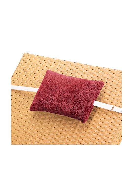 Jemidi24 Sofa-Kissen aus 100% Baumwolle Rot 20x30cm.