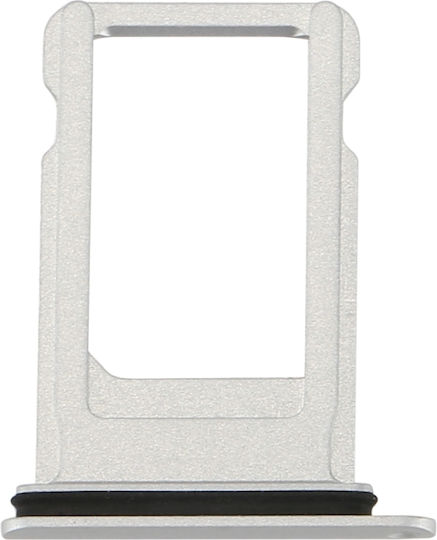Suport Card SIM Tăvi SIM/SD Pentru Telefoane Mobile iPhone 8 Argintiu