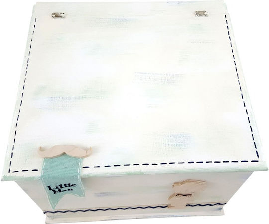 LiebeQueen Baptism Box with Moustache Theme