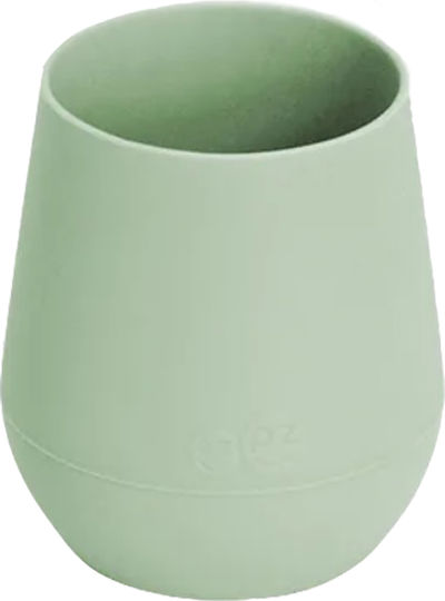 Ezpz Feeding Set Tiny made of Silicone Green 3pcs