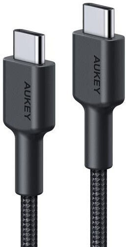 Aukey USB 2.0 Cable USB-C male - USB-C 60W Μαύρο 0.9m CB-CD45