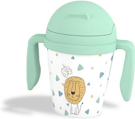 Interbaby Melamine Baby and Kids Feeding Set Green 5 Pieces