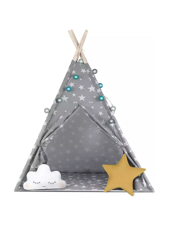 Nukido Indian Play Tent Gray for 3 Years and Up