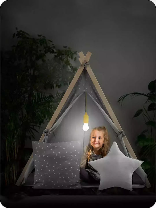 Nukido Kids Indian Play Tent Gray for Ages 3 and Up