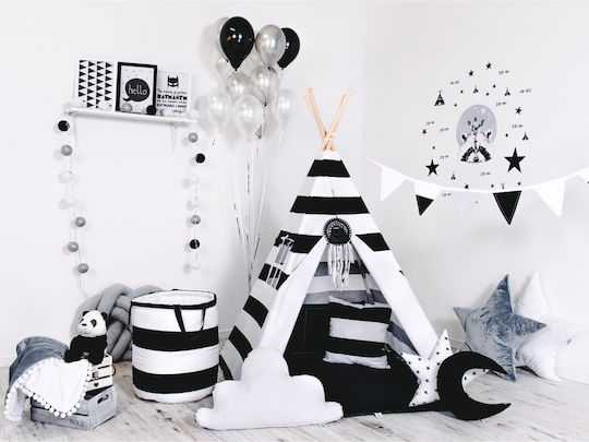 Kiddylab Cort pentru Copii Indian Teepee Colorat