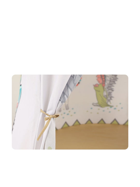 Master Kids Indian Teepee Play Tent White