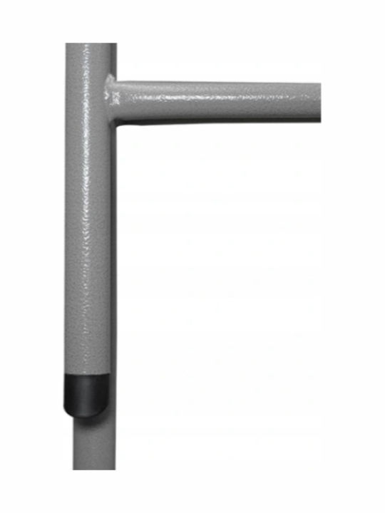 Scaun de exterior Plastic Gri 54x46x86cm