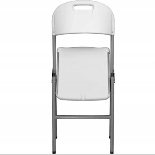 Scaun de exterior Plastic Gri 54x46x86cm
