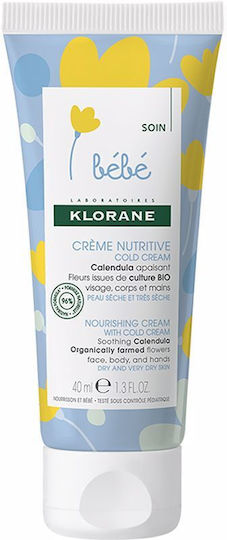 Klorane Cold Cream Cremă pentru Hidratare 40ml