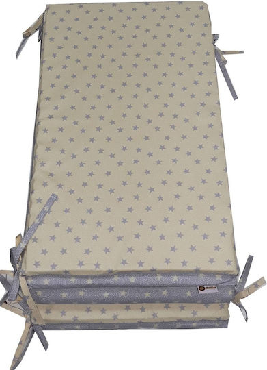 Beboulino Πάντα Κλασική Stars Beige Grey 60x120cm