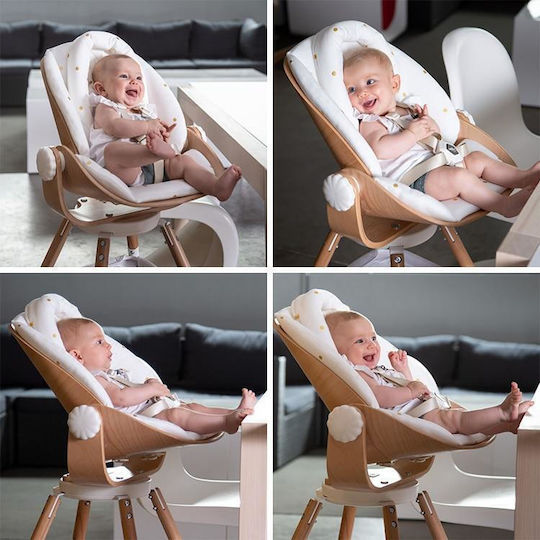 Childhome High Chair Cover Evolu Gold Dots