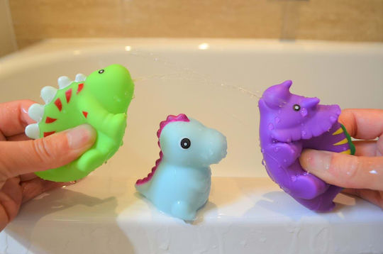 Buddy & Barney Δεινόσαυροι Μπουγελόφατσες για 9+ Μηνών 3τμχ
