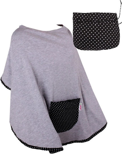 Minene Şorţ de Alăptare Grey/Black Checkers 1buc