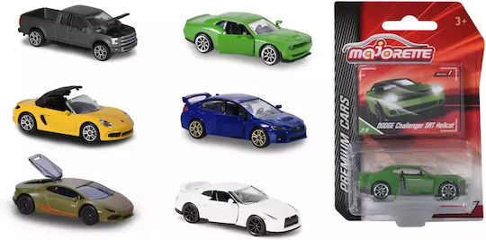 Majorette D/C Premium Cars (18 Σχέδια) Αυτοκινητάκι 1:64 για 3+ Ετών