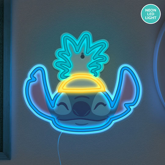 Lilo & Stitch Wall Mountable Led Neon Light