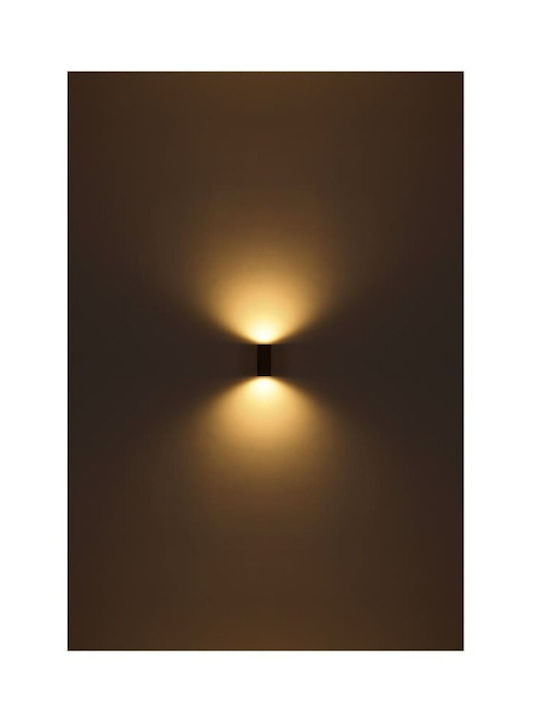 Globo Lighting Επιτοίχιο Εξωτερικό Σποτ GU10 IP44 6.8x15εκ.
