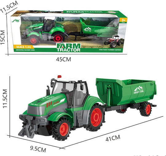 Trademarkt Trailer Tractor 1:24 Pickup Truck for 3+ Years