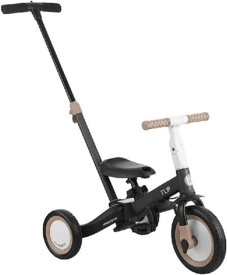 Kikka Boo Flip Convertible with Parental Handle 3 in 1 for 1-5 Years Black