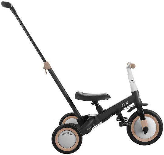 Kikka Boo Flip Convertible with Parental Handle 3 in 1 for 1-5 Years Black