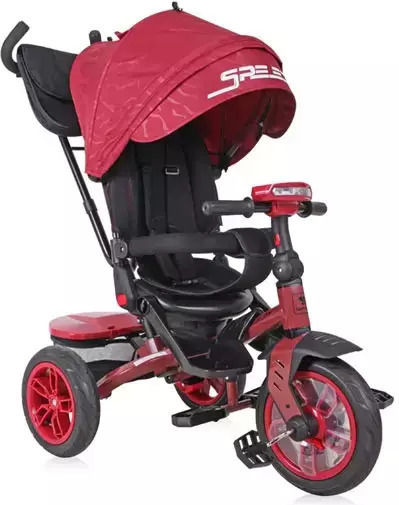 Lorelli Speedy 360º Convertible with Parental Handle for 1-3 Years Red