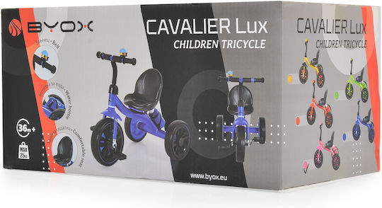 Byox Cavalier Lux Kids Tricycle for 3+ Years Pink
