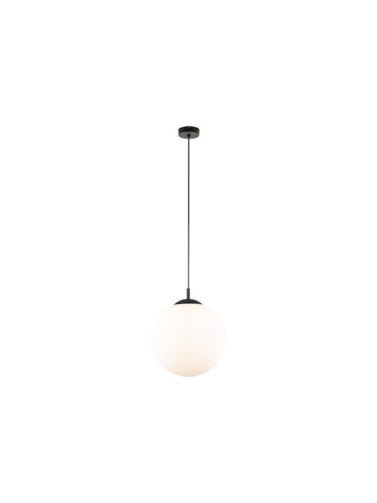 TK Lighting Висящо Осветително Тяло Прозрачен с Цокъл E27 35x35см.