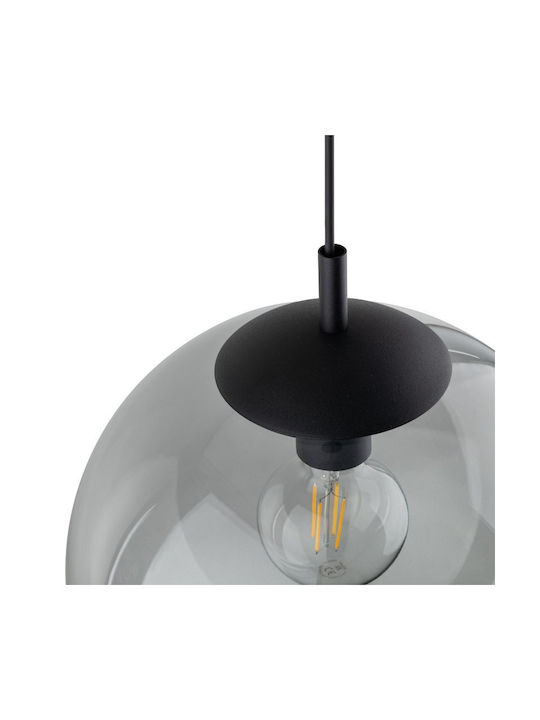 TK Lighting Висящо Осветително Тяло Прозрачен с Цокъл E27 35x35см.