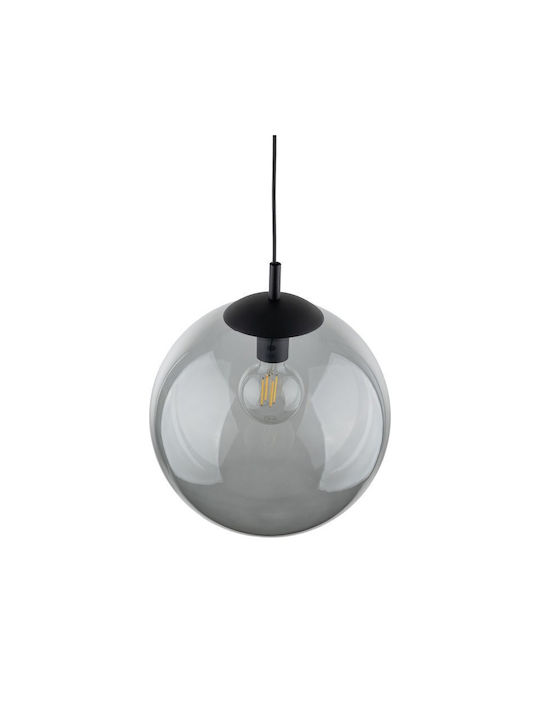 TK Lighting Висящо Осветително Тяло Прозрачен с Цокъл E27 35x35см.