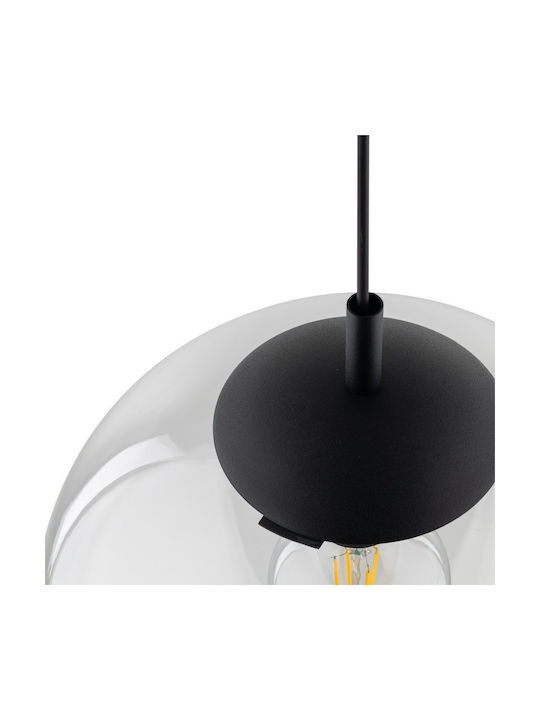 TK Lighting Висящо Осветително Тяло Прозрачен с Цокъл E27 35x35см.