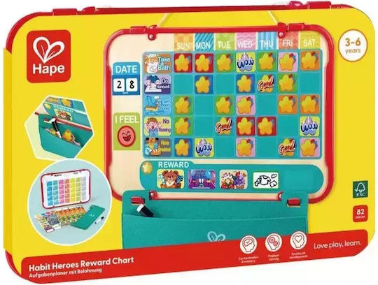 Hape Habit Heroes Reward Magnetic Double Sided Board