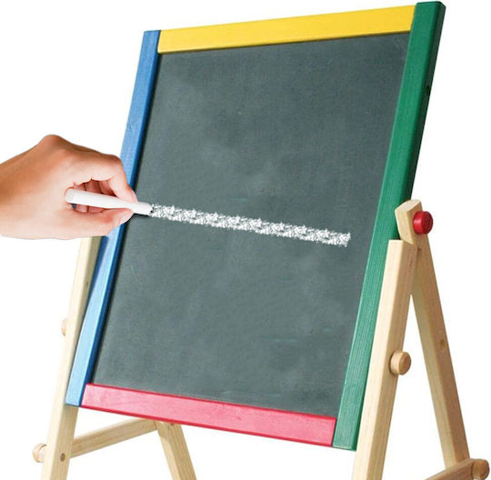 Tablă magnetică / Tablă neagră Față și spate Podea 42x35x65cm