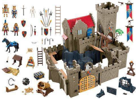 Playmobil Ritter Königliche Burg der Löwenherz-Ritter für 4-10 Jahre