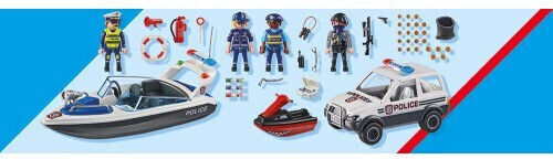 Playmobil City Action Police Poscig on the Water for 4-10 years old