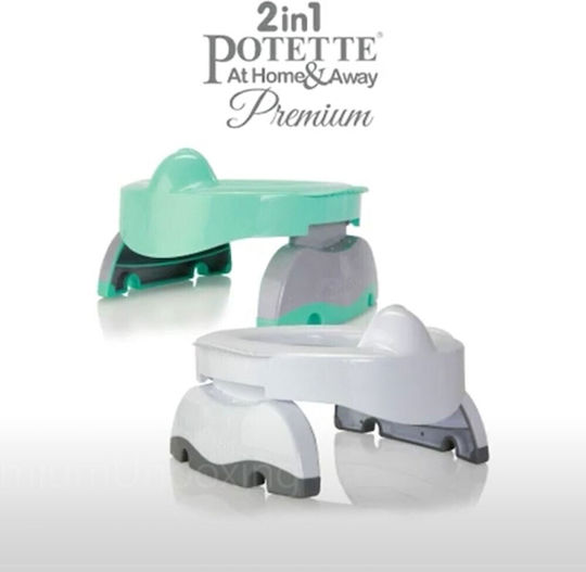 Potette Plus Portable Potties Teal Up To 50kg