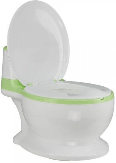 Bebe Stars Potty Bowl with Lid Green up to 25kg