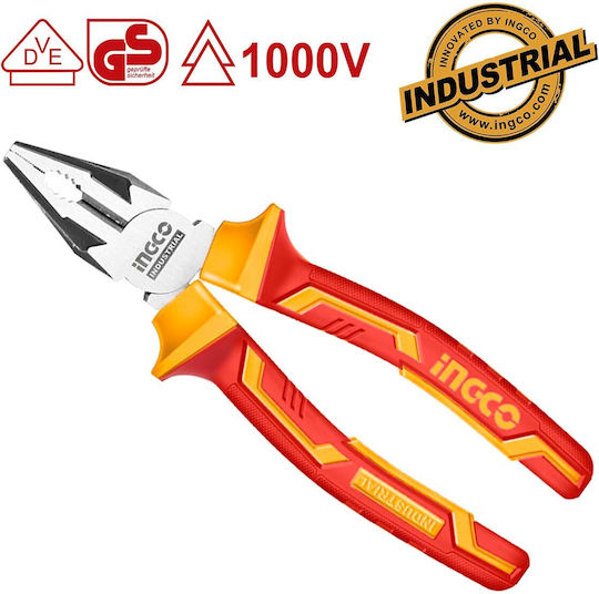 Ingco Plier Straight Electrician Length 200mm